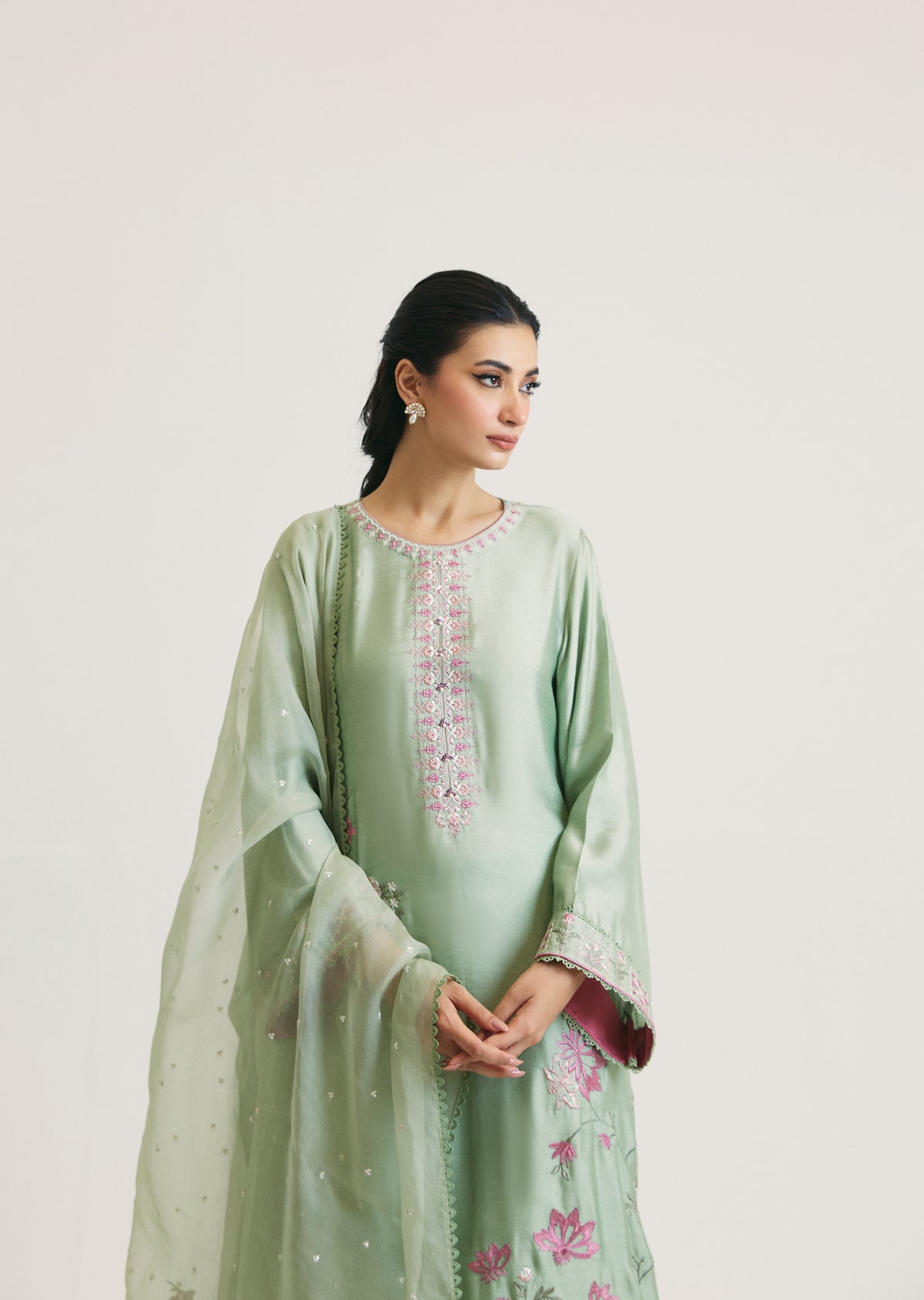 modern ethnic rayon kameez set for women wedding and festive collection